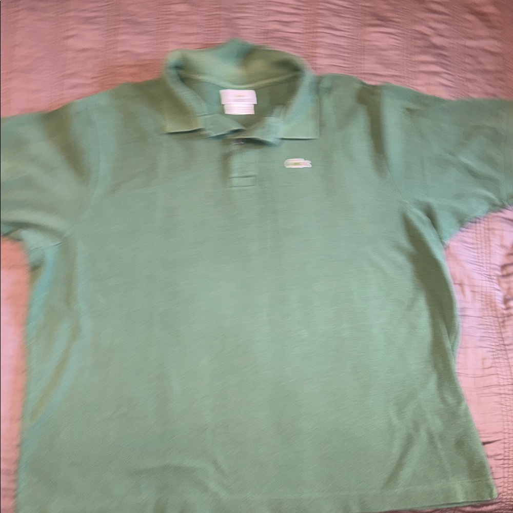 Lacoste Classic Green Polo Shirt